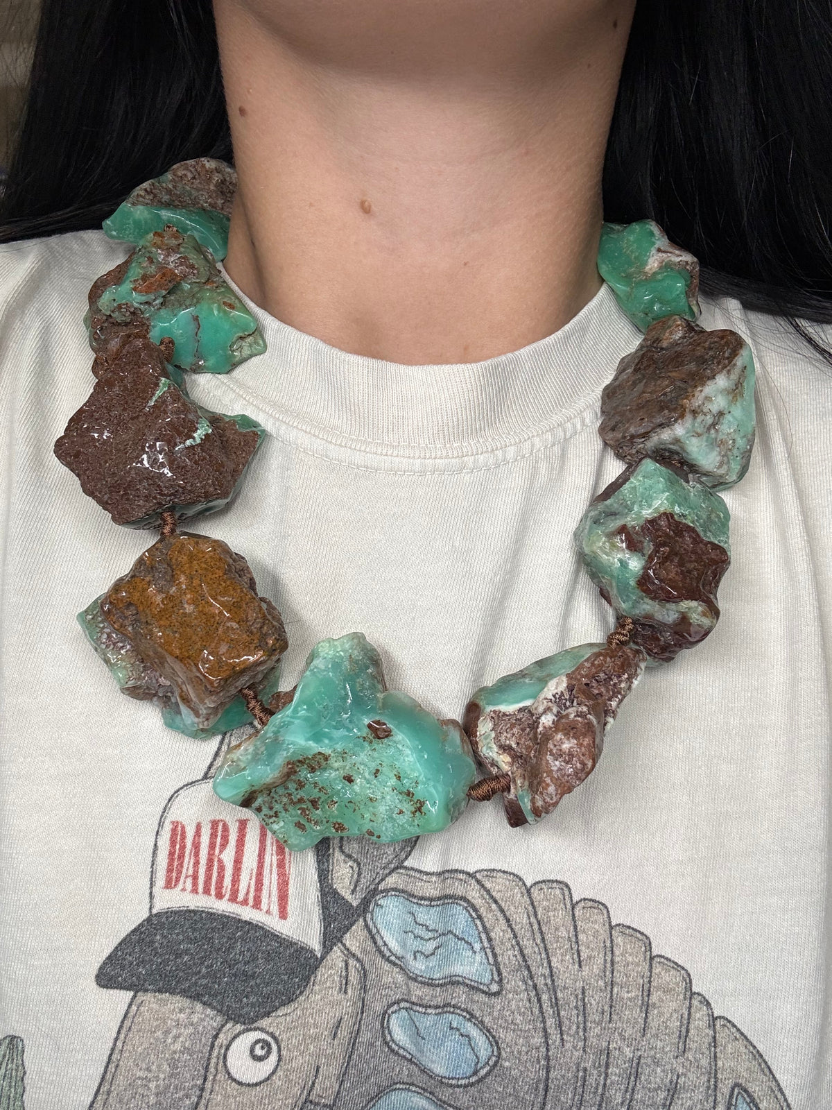 Chrysoprase #922-45 Necklace
