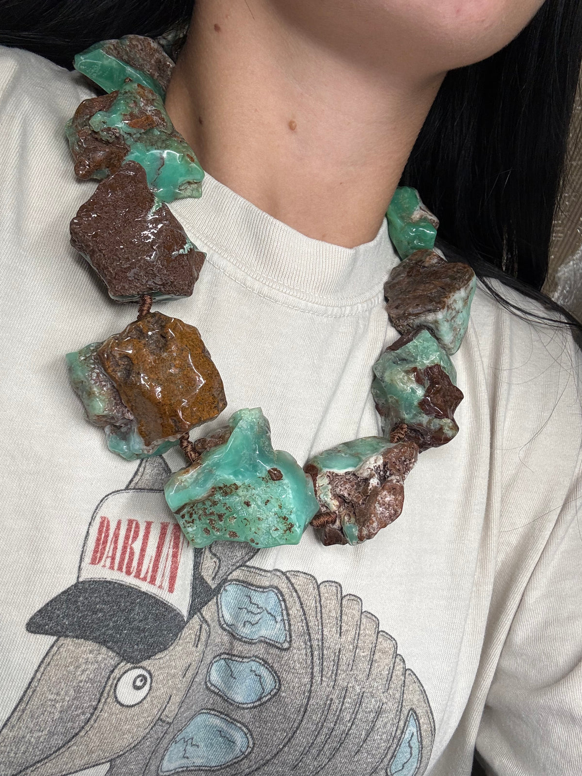 Chrysoprase #922-45 Necklace