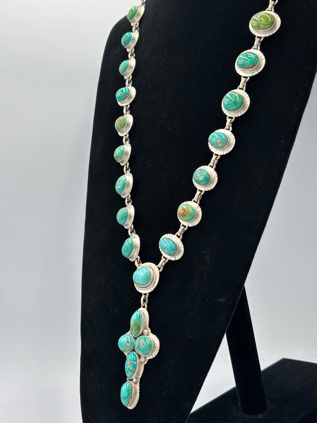 Sonoran Turquoise #922-44 Cross Necklace