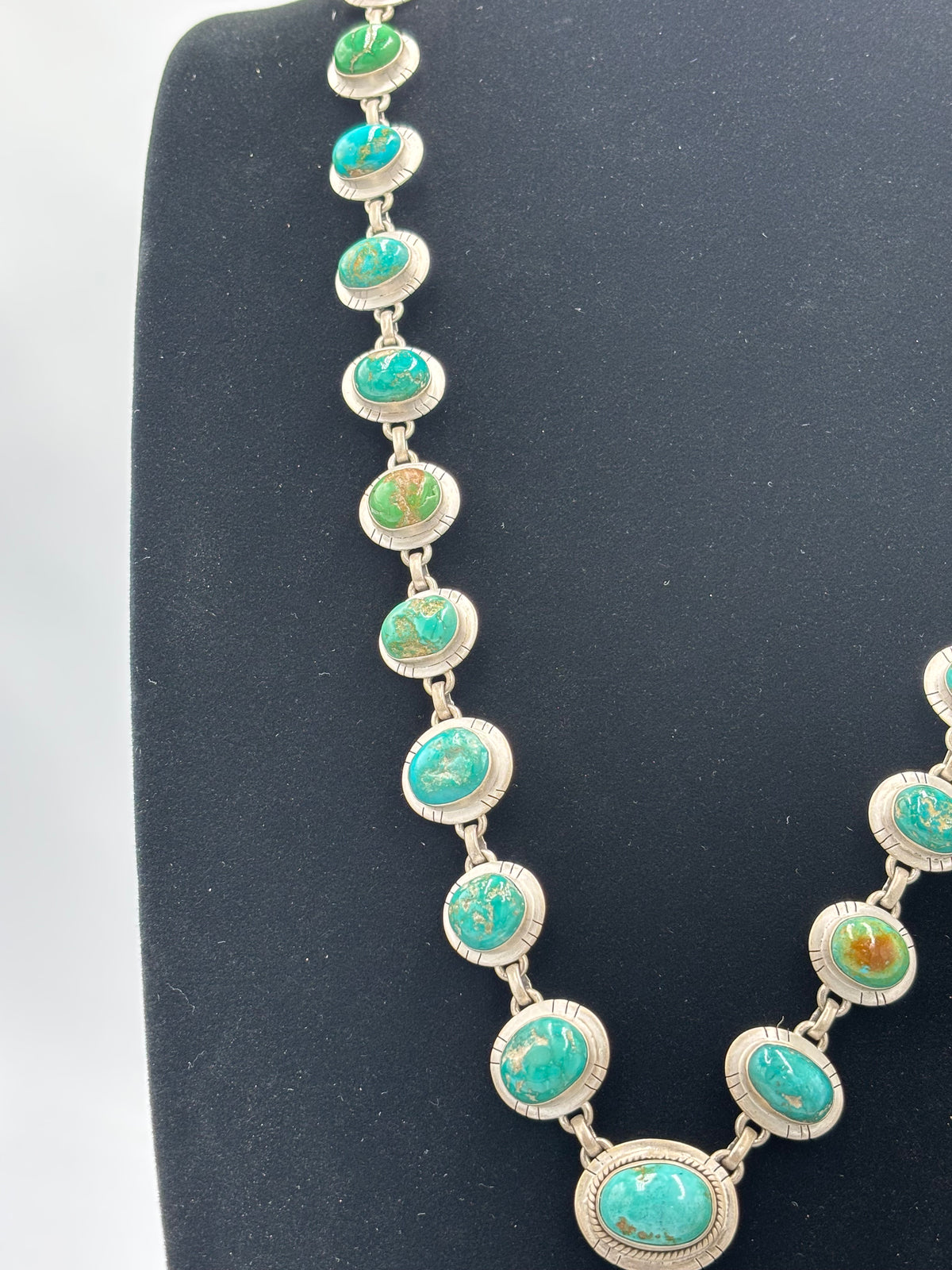 Sonoran Turquoise #922-44 Cross Necklace