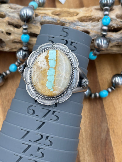 Ribbon Royston Cuff by Ned Nez, Navajo