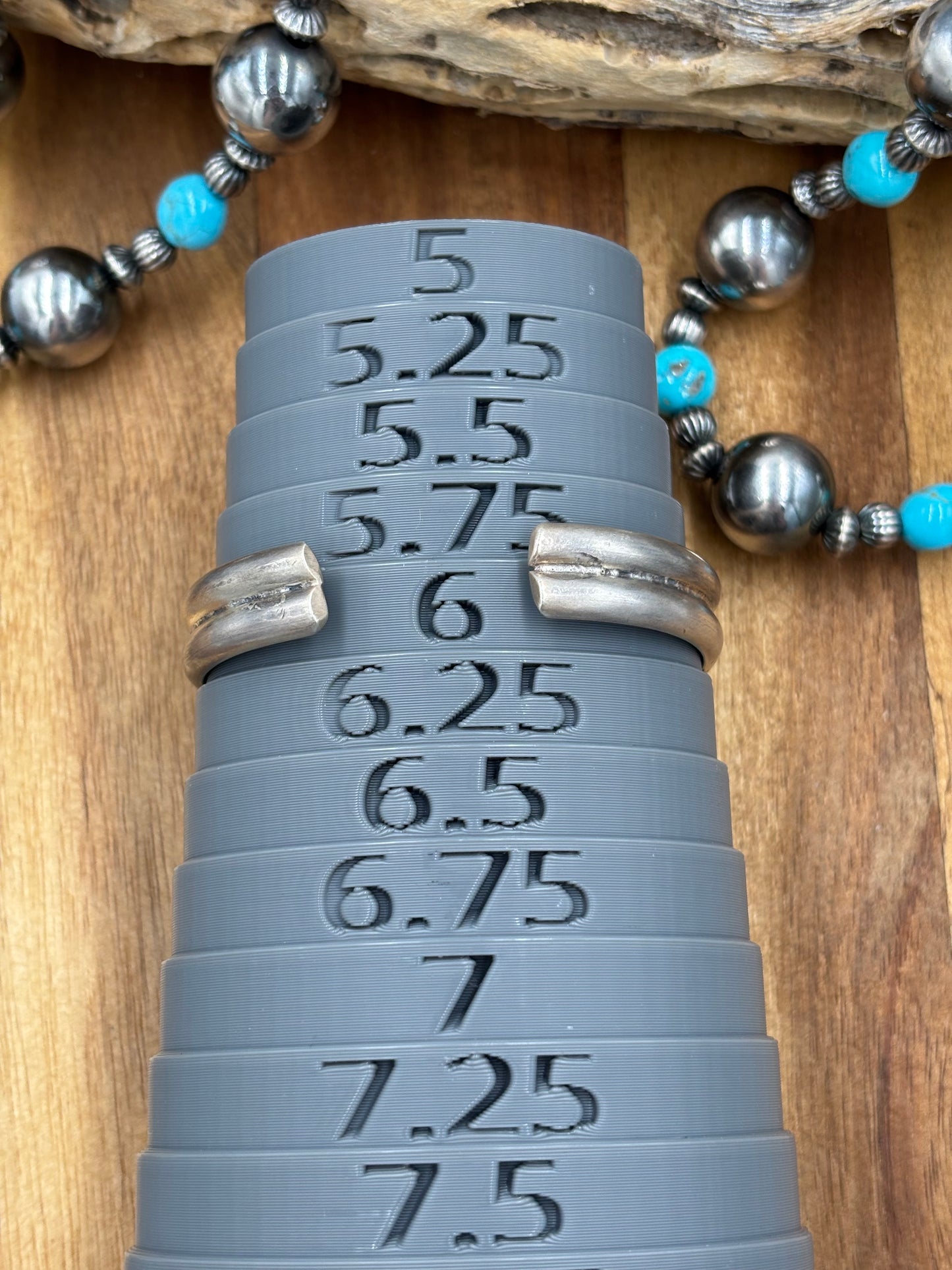 Ribbon Royston Cuff by Ned Nez, Navajo