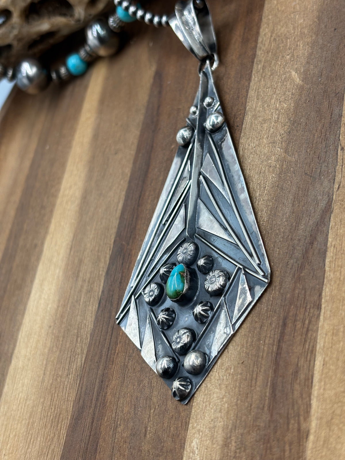 Sonoran Gold #923-5 Pendant by Miranda Willie, Navajo