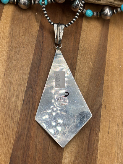 Sonoran Gold #923-5 Pendant by Miranda Willie, Navajo