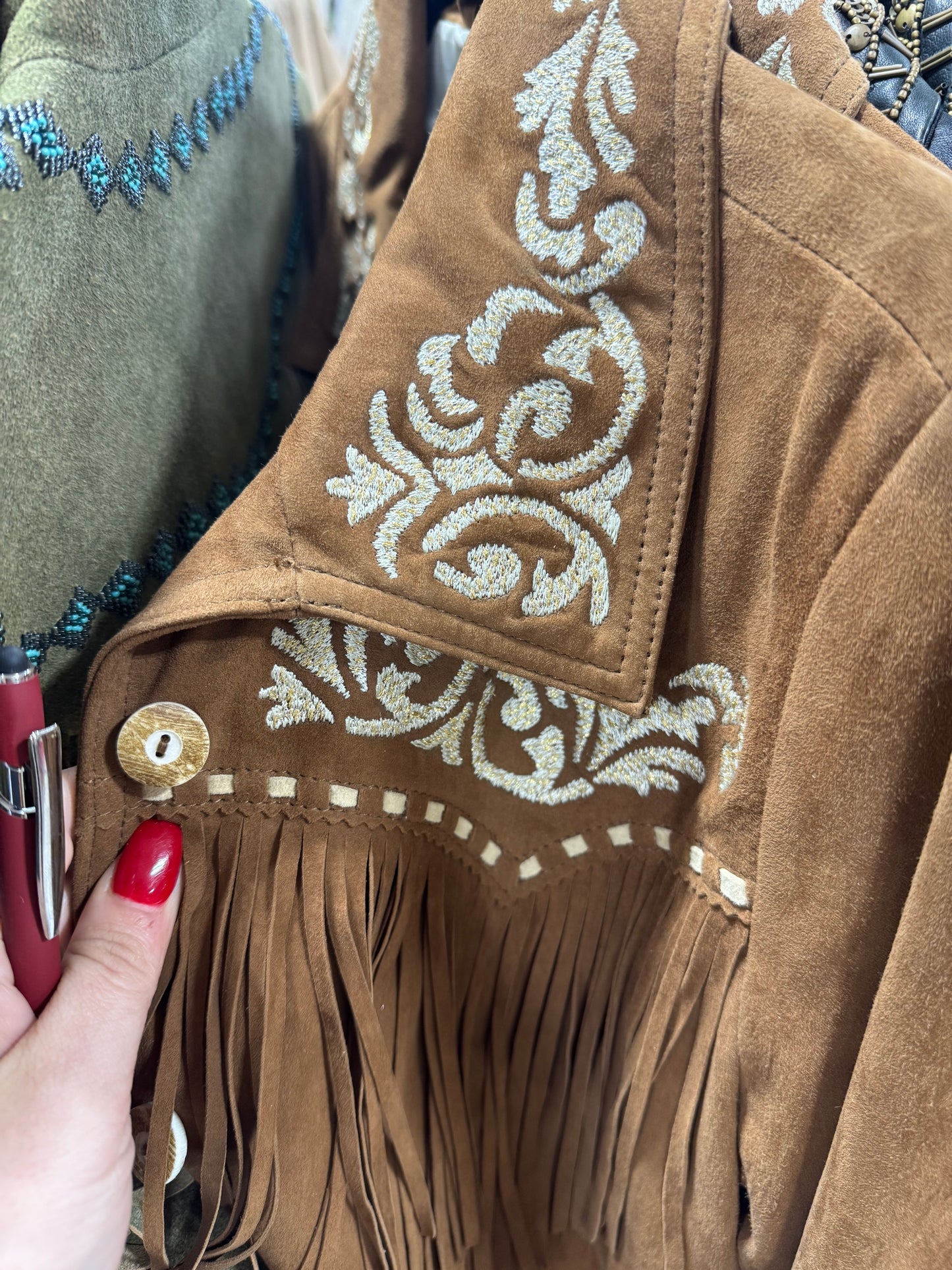 Scully Gold Embellished Jacket