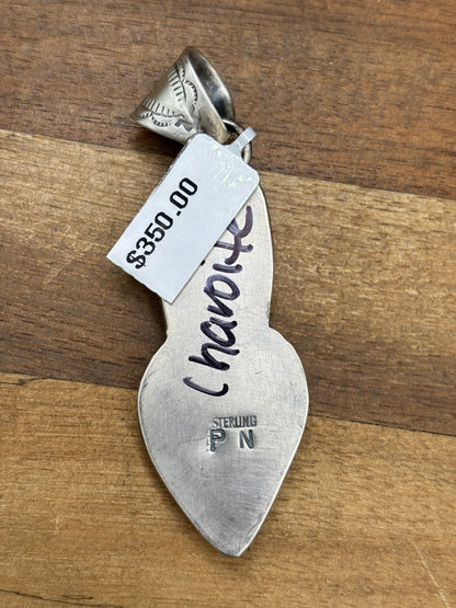 Charoite #102-19 Pendant by Philbert Nez