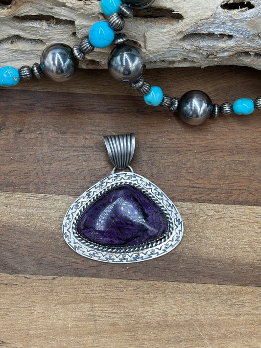 Sugulite #102-20 Pendant by Jeff Largo