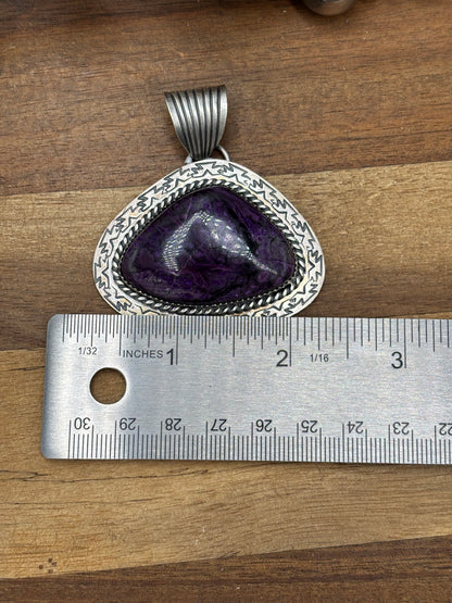 Sugulite #102-20 Pendant by Jeff Largo