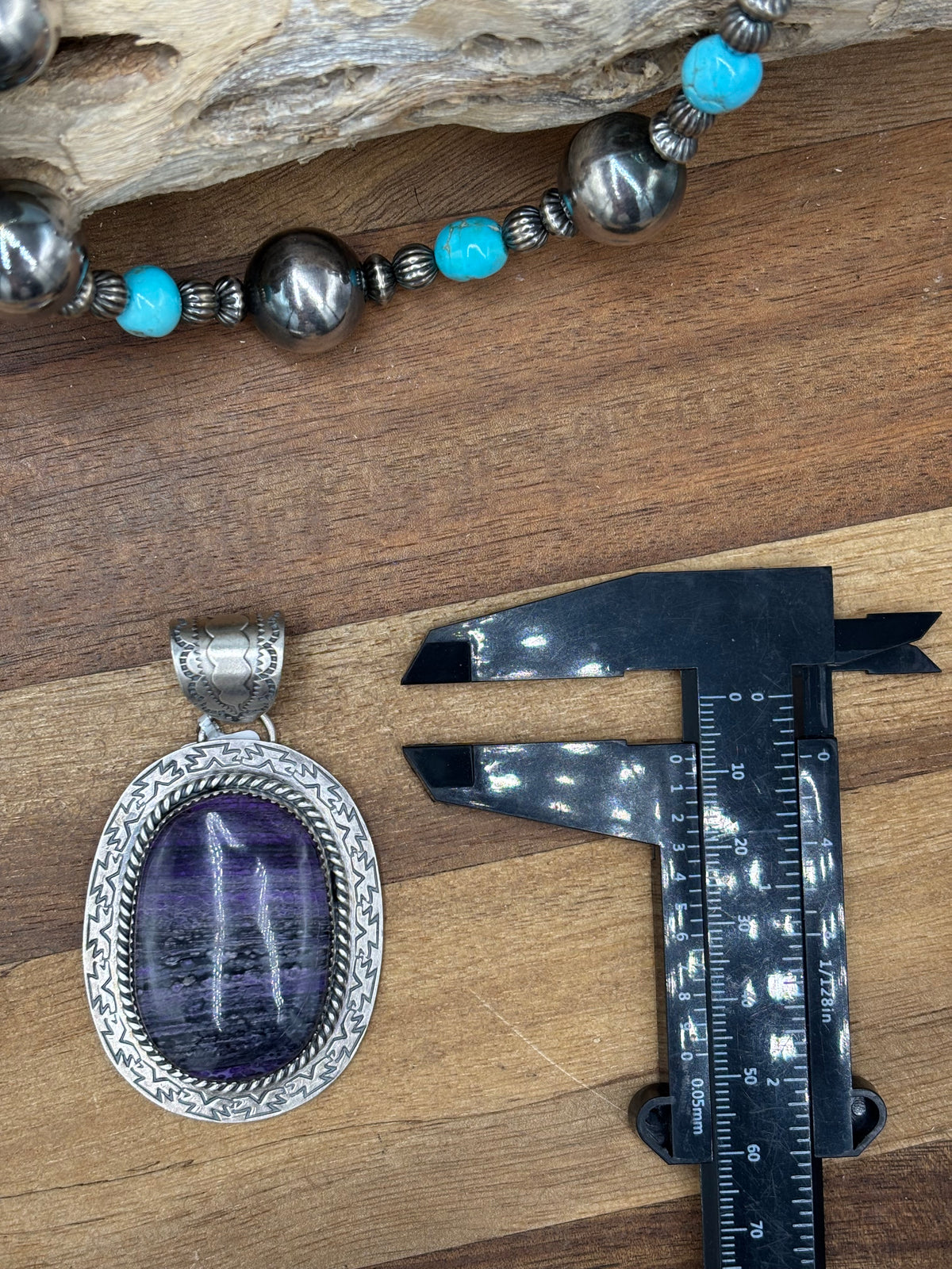 Sugulite #108-1 Pendant by Jeff Largo