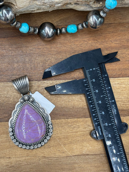 Phosphosiderite #108-2 Pendant by Gilbert Platero