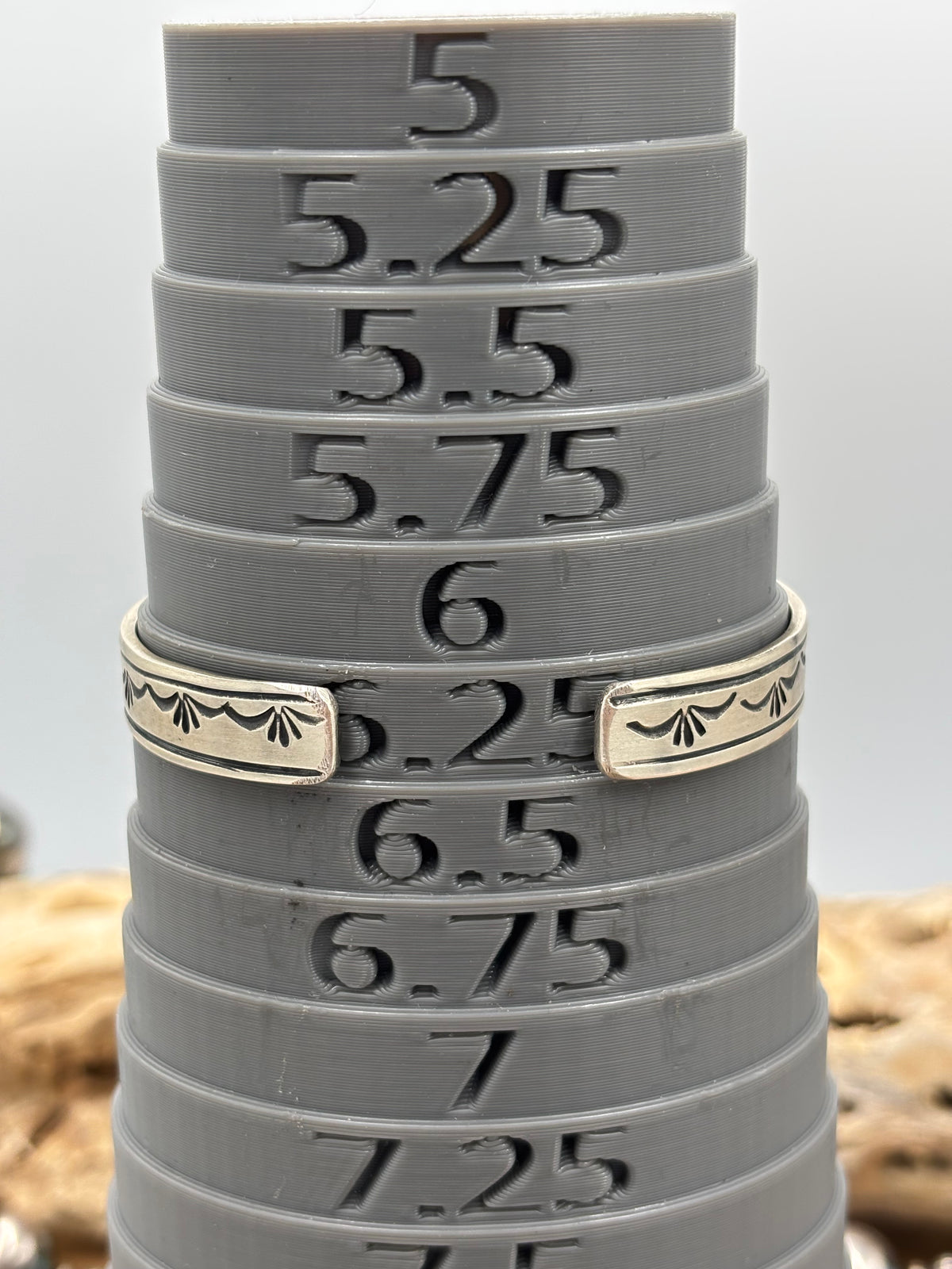 Kingman #108-9 Turquoise Cuff by Rick Enriquez, Navajo