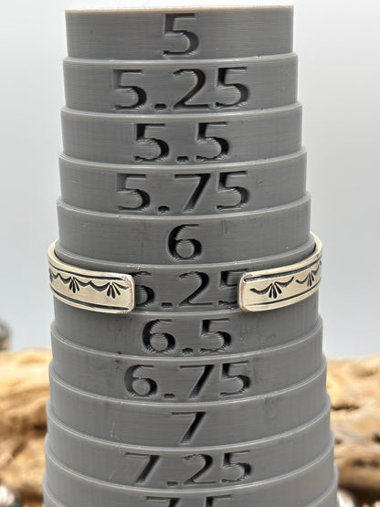 Kingman #108-9 Turquoise Cuff by Rick Enriquez, Navajo