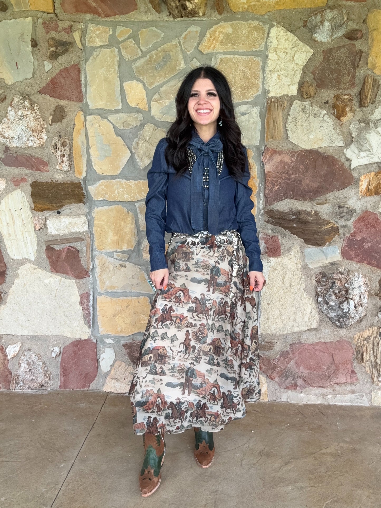 Jazlyn Skirt By Tasha Polizzi