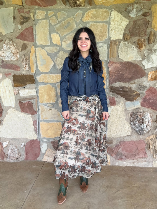 Jazlyn Skirt By Tasha Polizzi