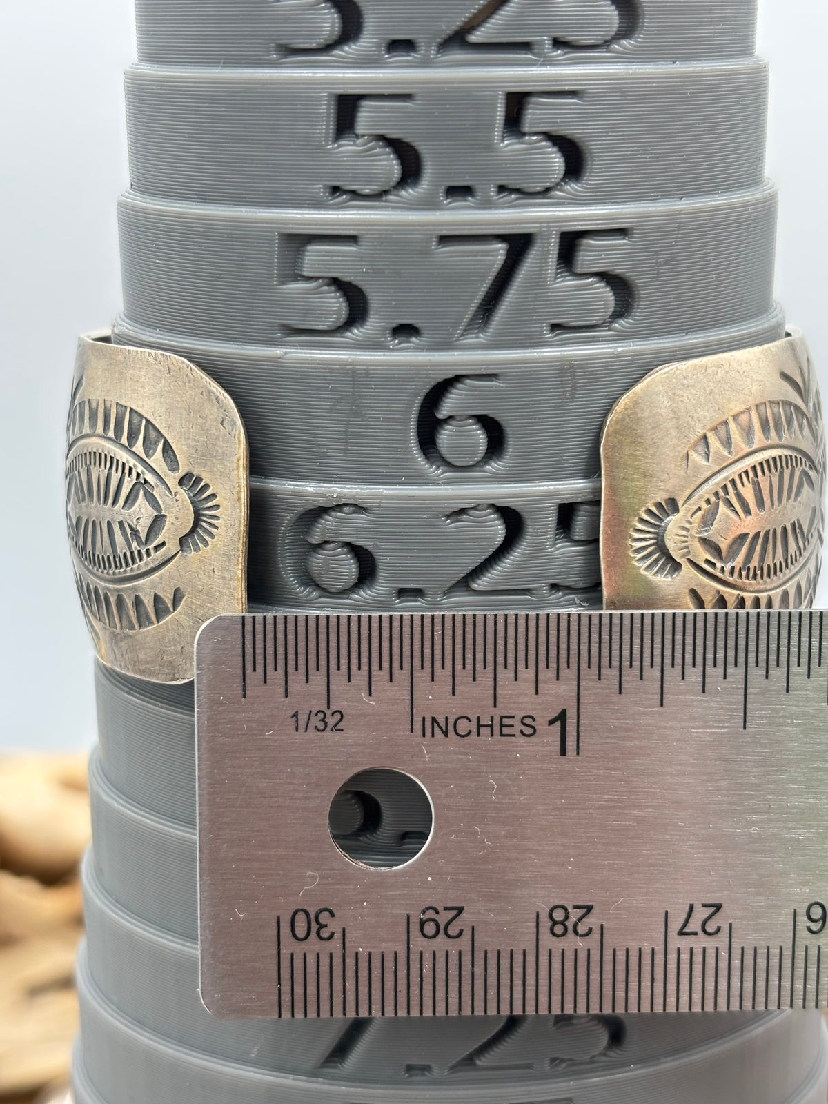 Tree Frog Varascite #108-11 Cuff by Boyd Ashley, Navajo