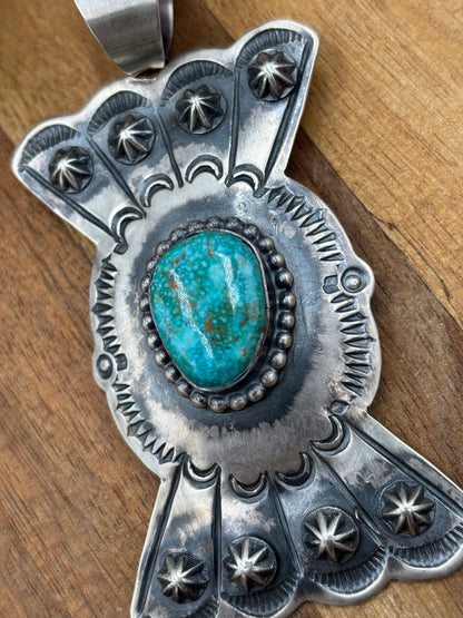 Turquoise Pendant Chimney Butte, Santo Domingo Pueblo