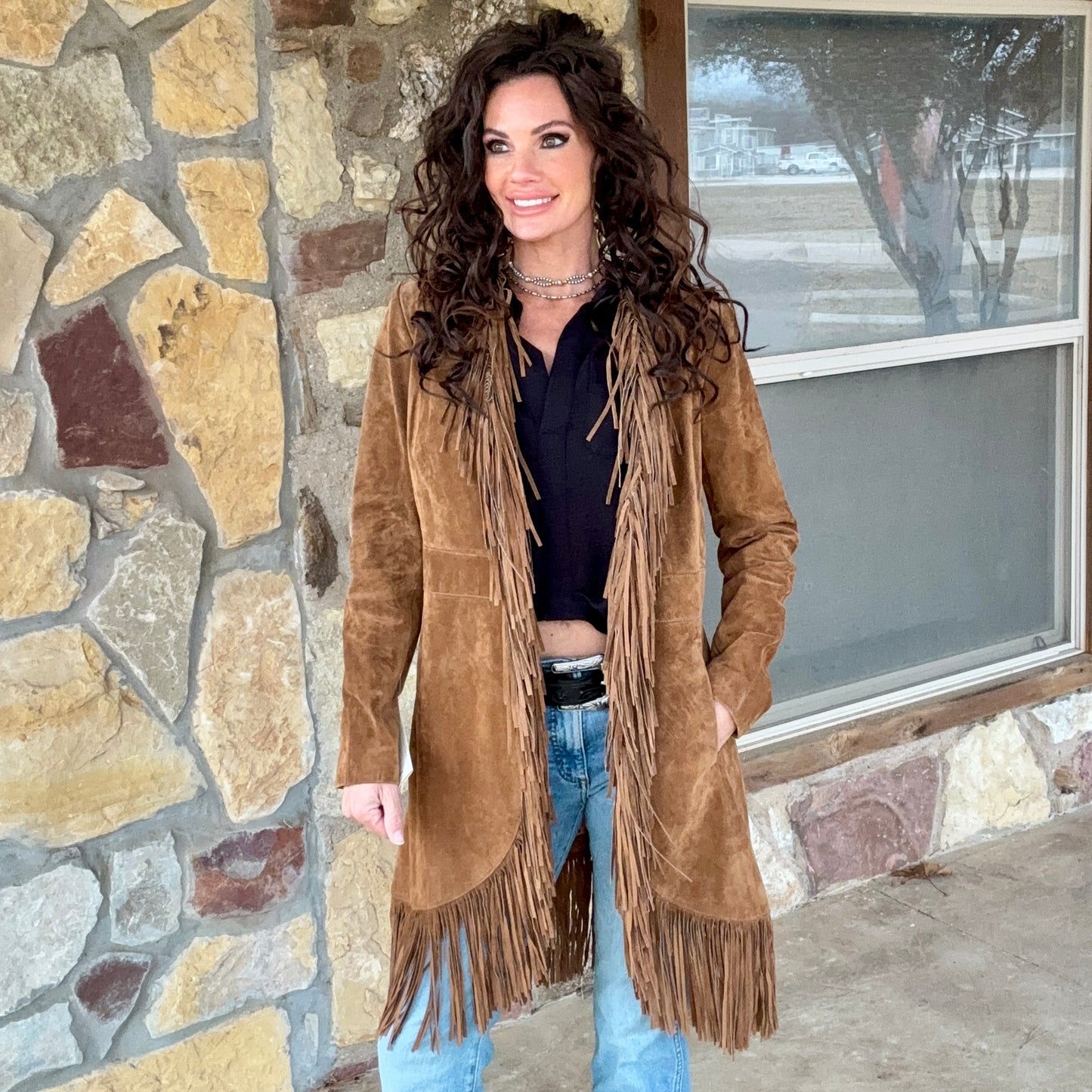 Buckskin Beauty Fringe Jacket