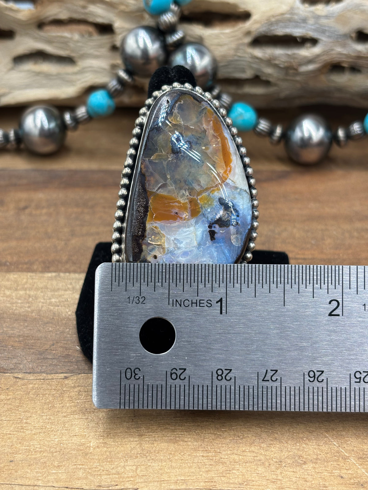 Boulder Opal #108-19 Ring Adjustable
