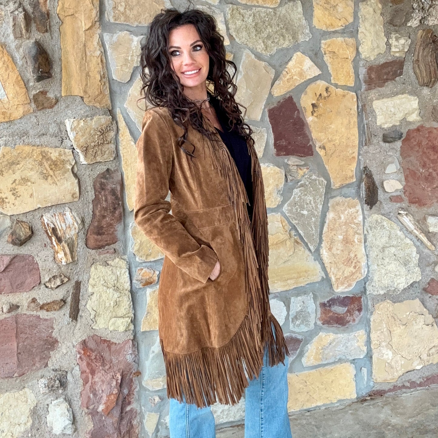 Buckskin Beauty Fringe Jacket