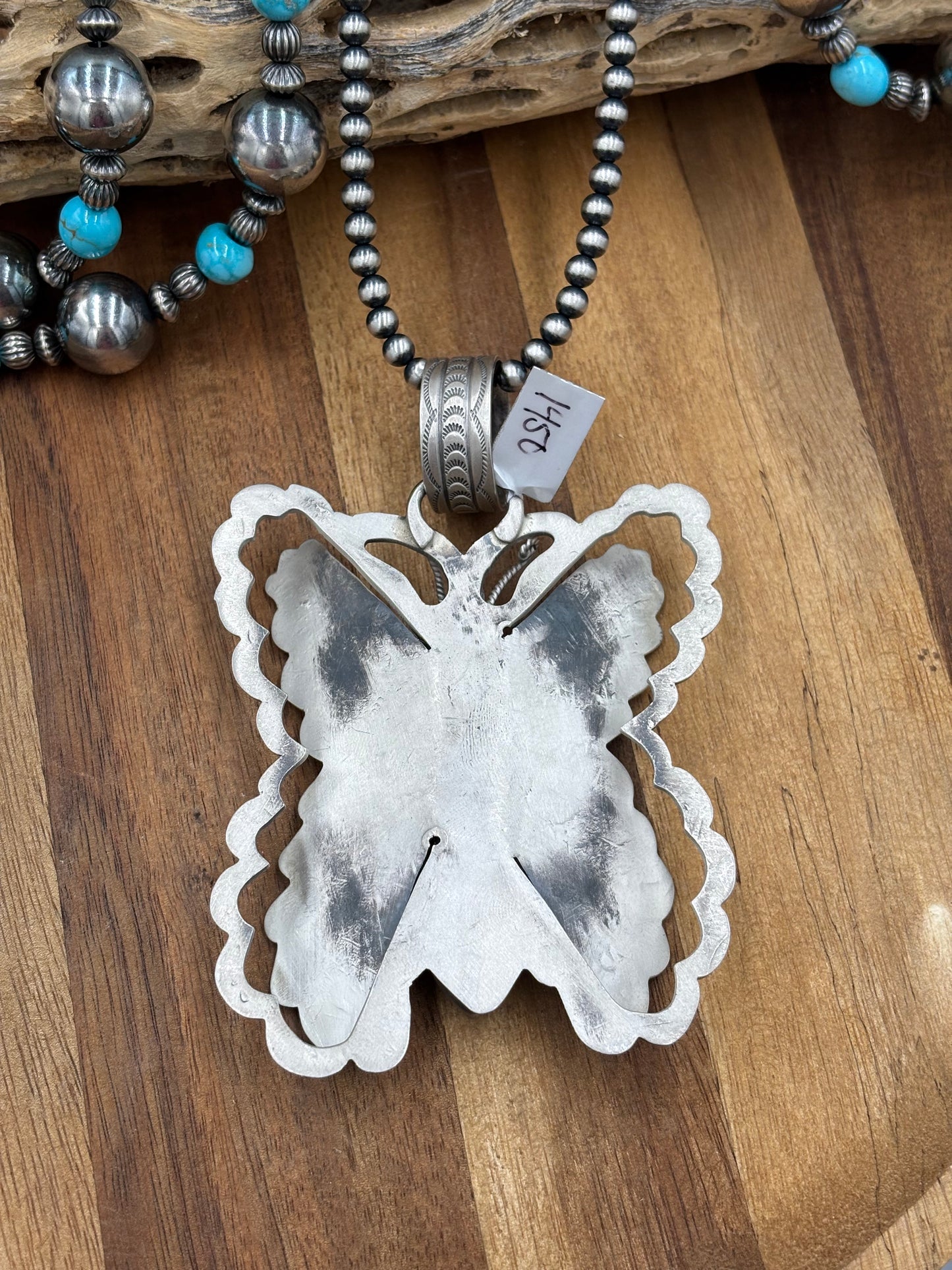 Golden Hills Butterfly Pendant