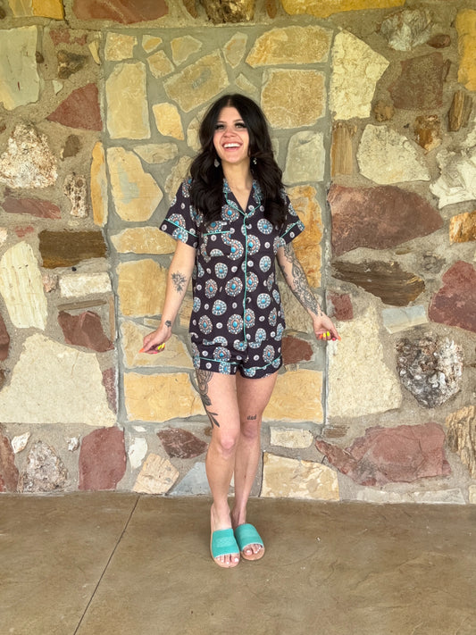 Turquoise Cluster Lounge Set