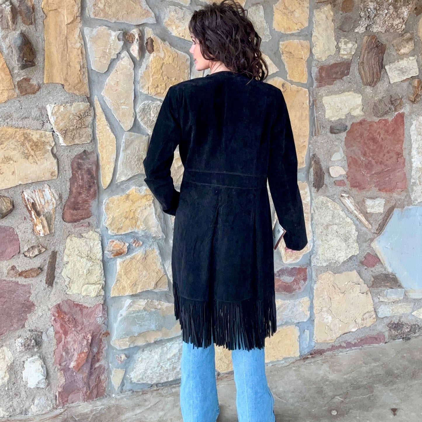 Midnight Trails Fringe Jacket