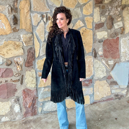 Midnight Trails Fringe Jacket