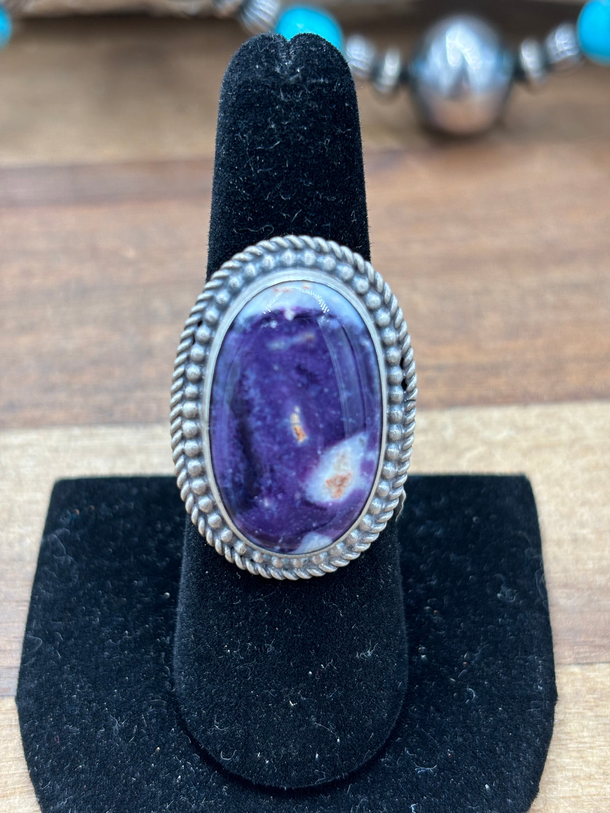 Tiffany Stone #108-21 Ring Adjustable