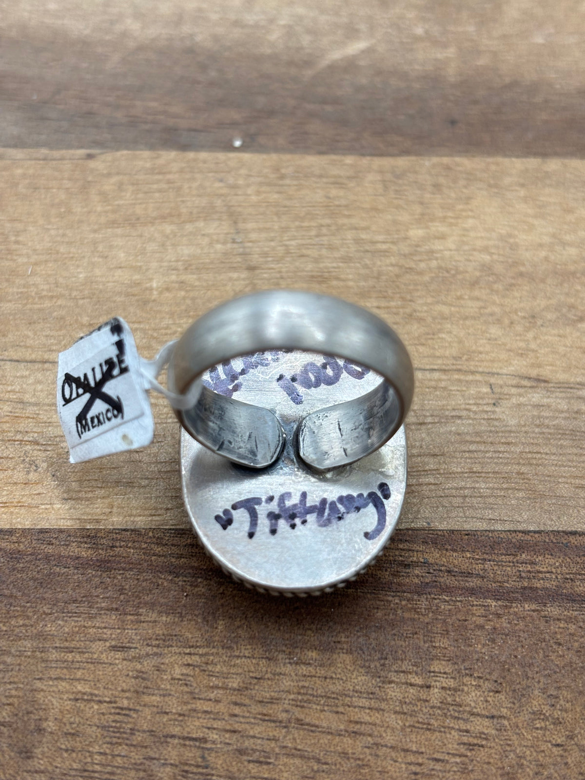 Tiffany Stone #108-21 Ring Adjustable