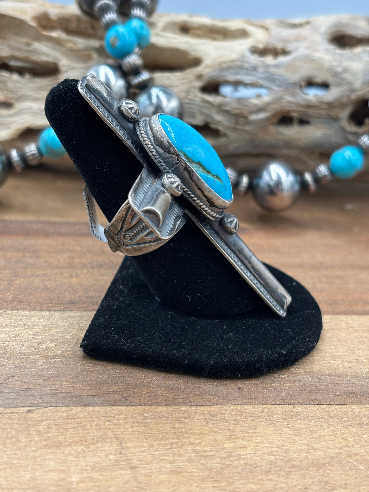Cross #108-20 Turquoise Ring Adjustable