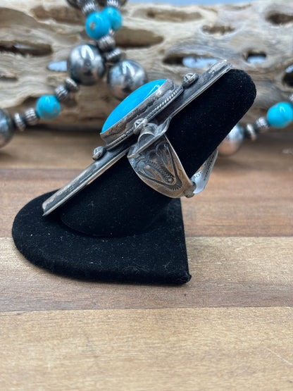Cross #108-20 Turquoise Ring Adjustable