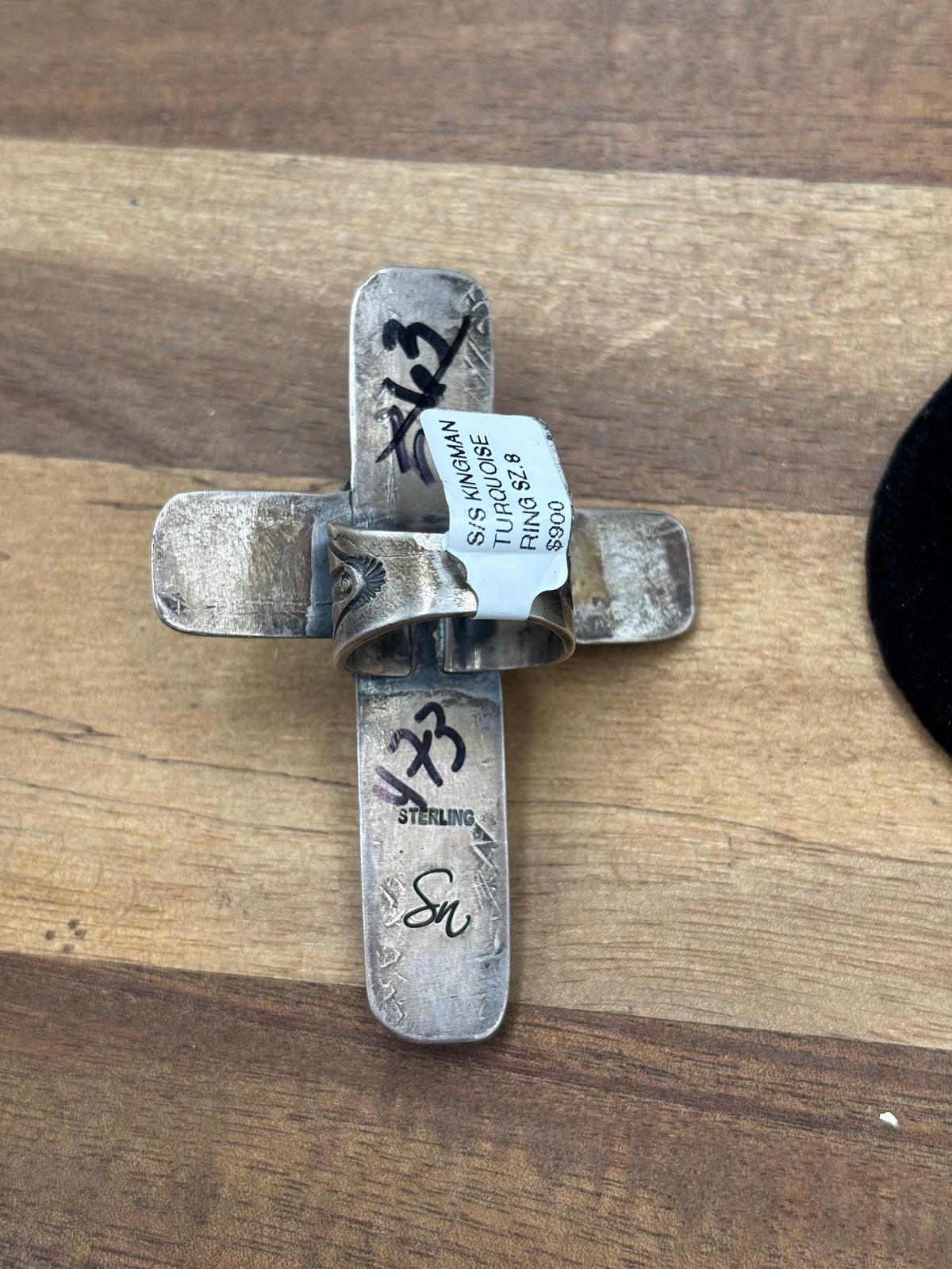 Cross #108-20 Turquoise Ring Adjustable