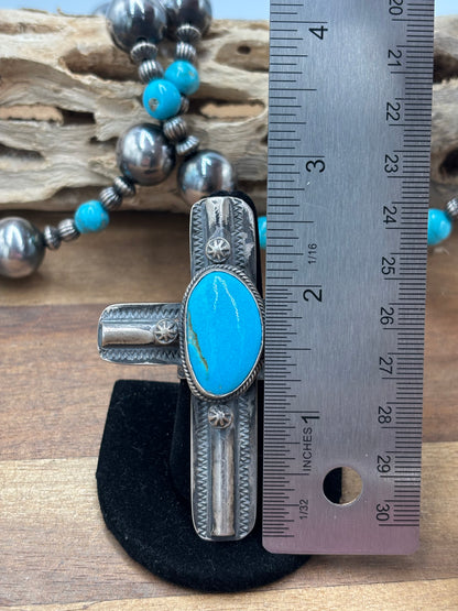 Cross #108-20 Turquoise Ring Adjustable