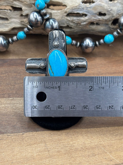 Cross #108-20 Turquoise Ring Adjustable