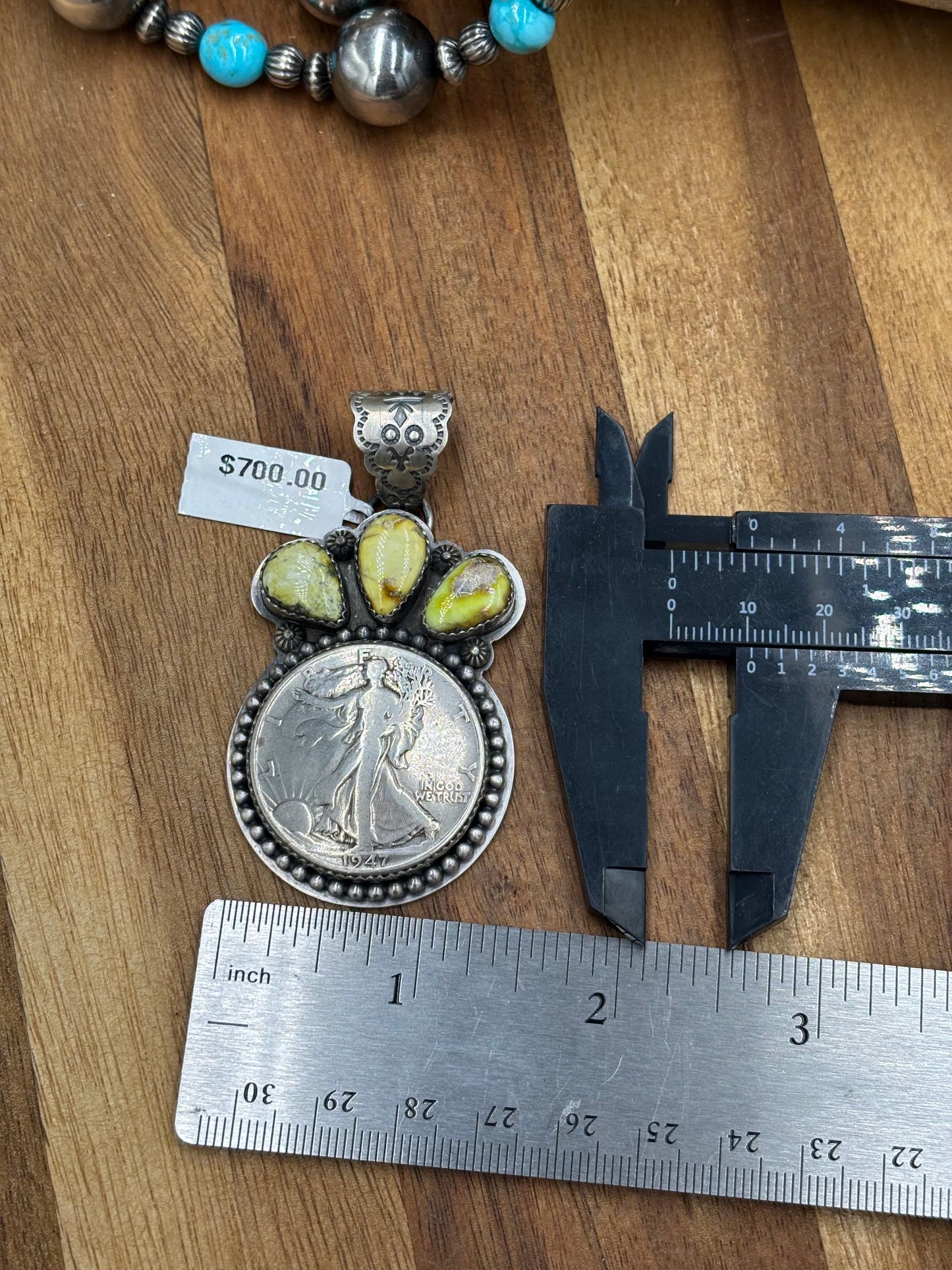 Palomino Cluster Liberty Pendant