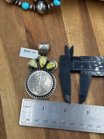 Palomino Cluster Liberty Pendant