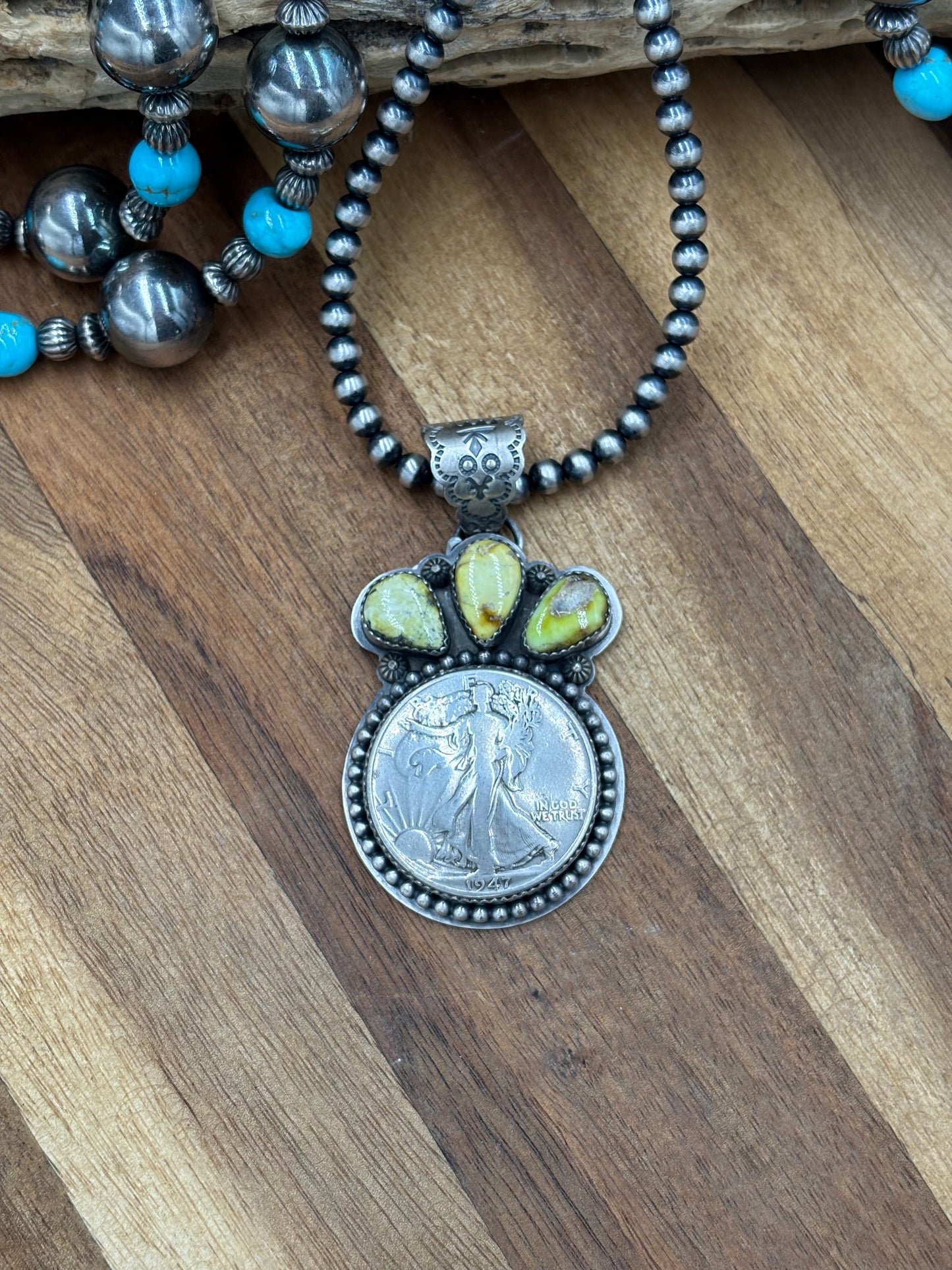 Palomino Cluster Liberty Pendant