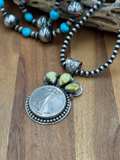 Palomino Cluster Liberty Pendant