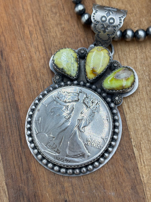 Palomino Cluster Liberty Pendant