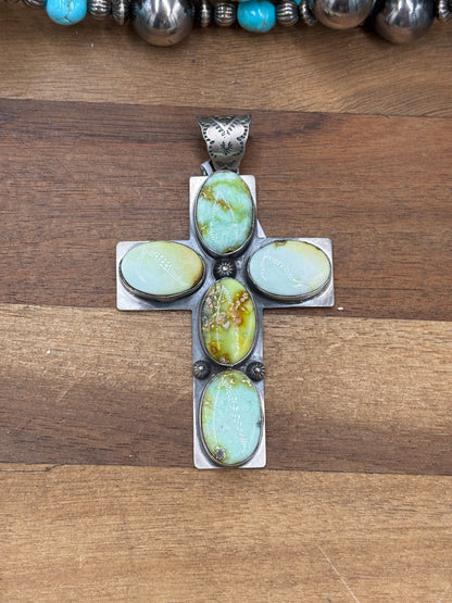 Palomino #1012-7 Cross Pendant by Gilbert Platero