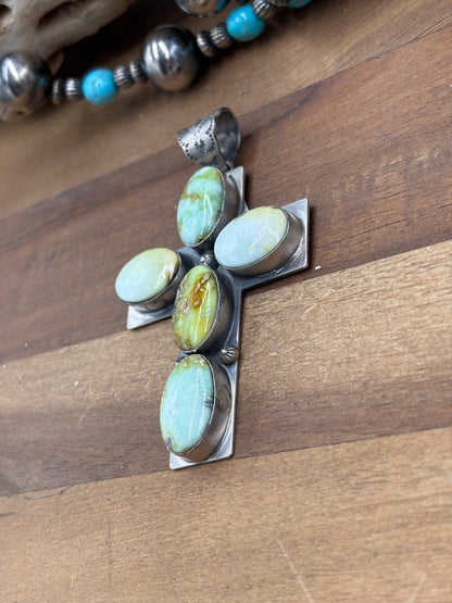 Palomino #1012-7 Cross Pendant by Gilbert Platero