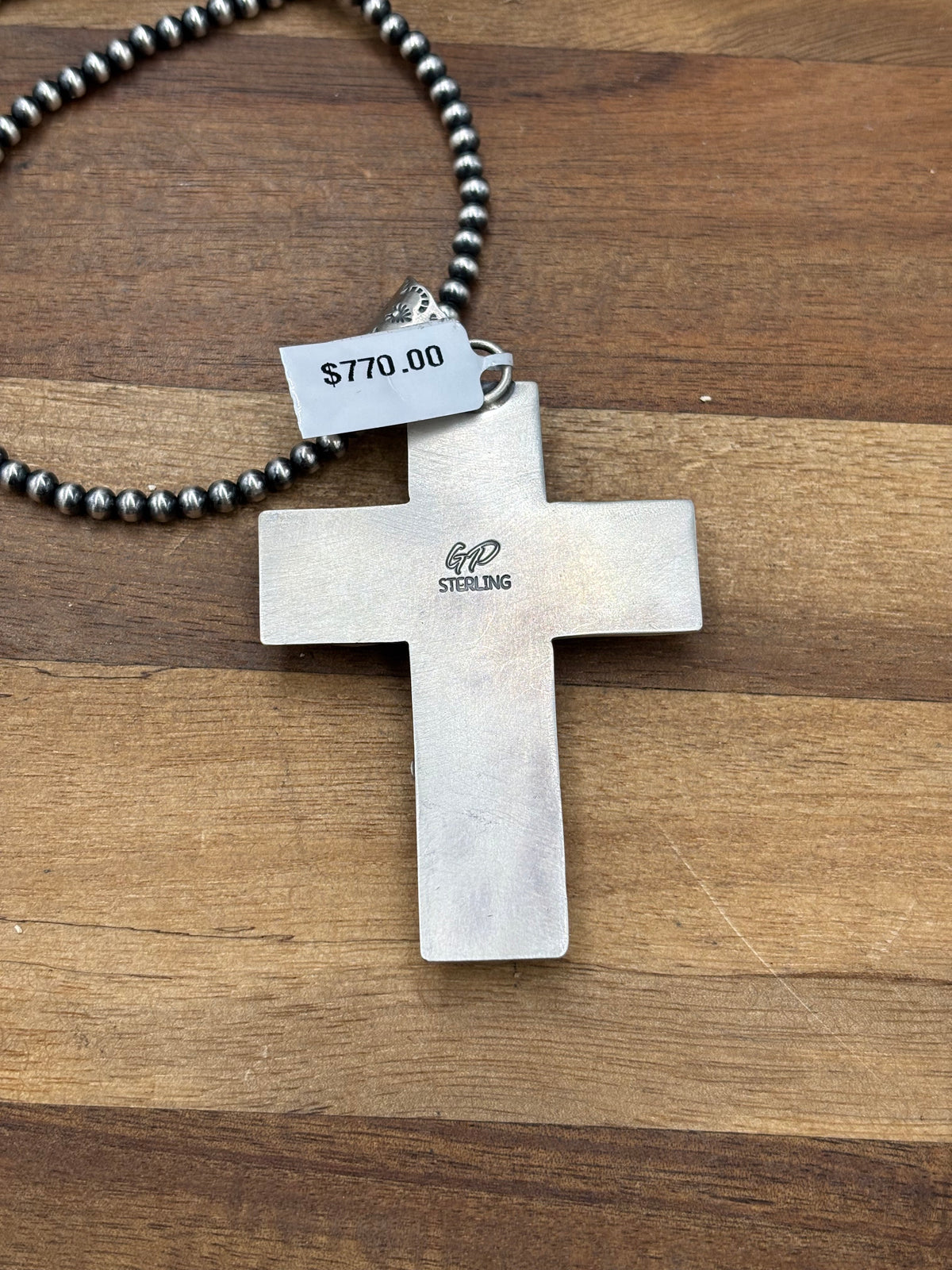 Palomino #1012-7 Cross Pendant by Gilbert Platero