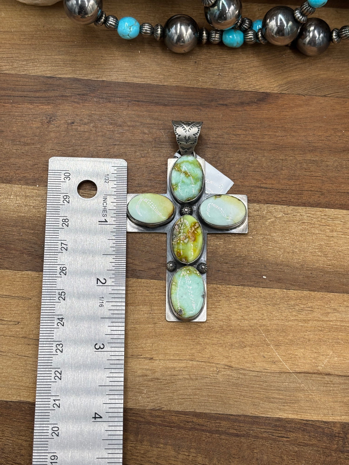 Palomino #1012-7 Cross Pendant by Gilbert Platero