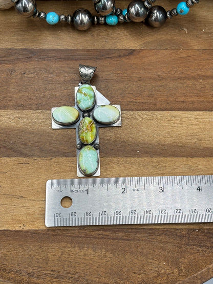 Palomino #1012-7 Cross Pendant by Gilbert Platero