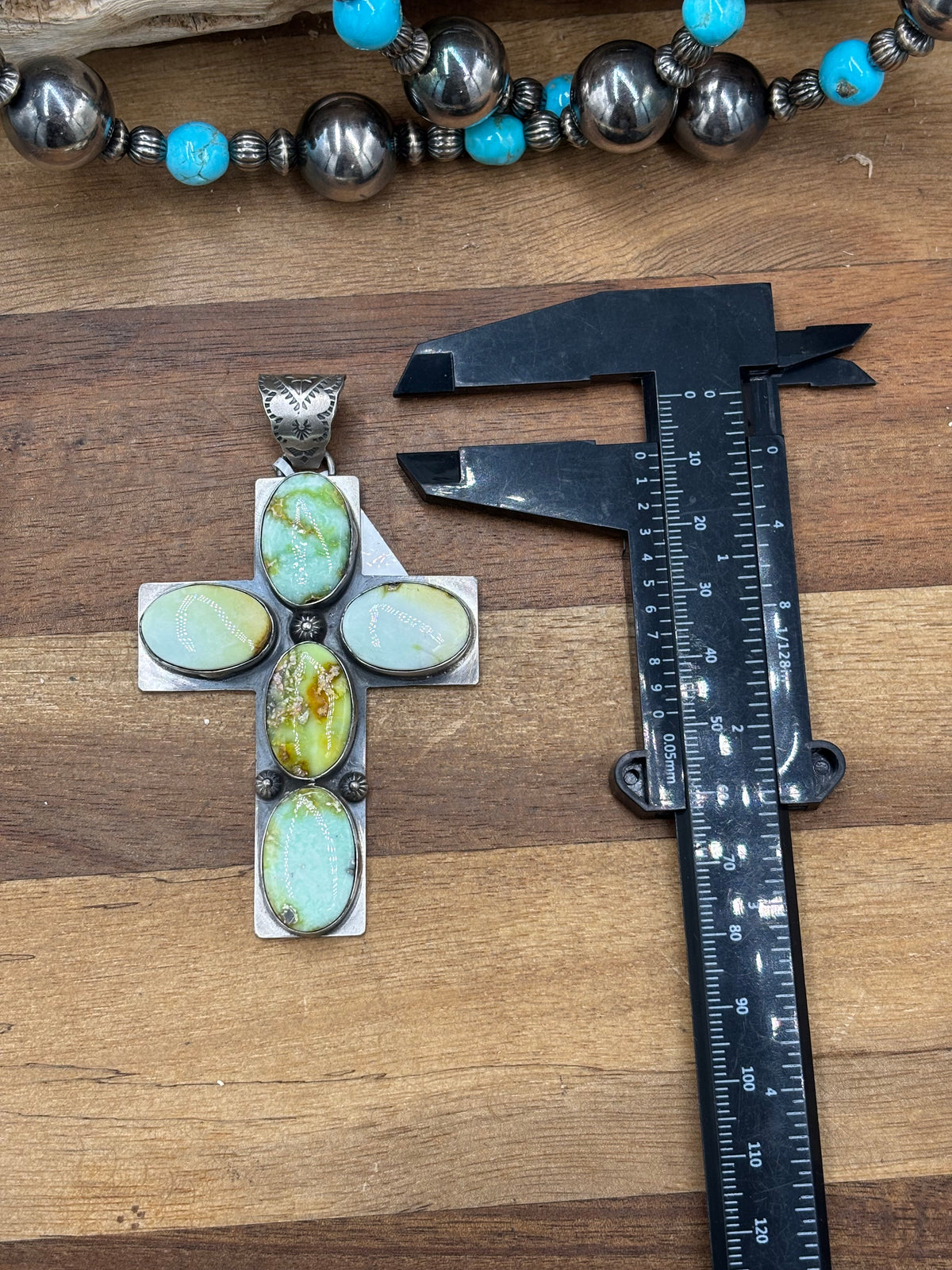 Palomino #1012-7 Cross Pendant by Gilbert Platero