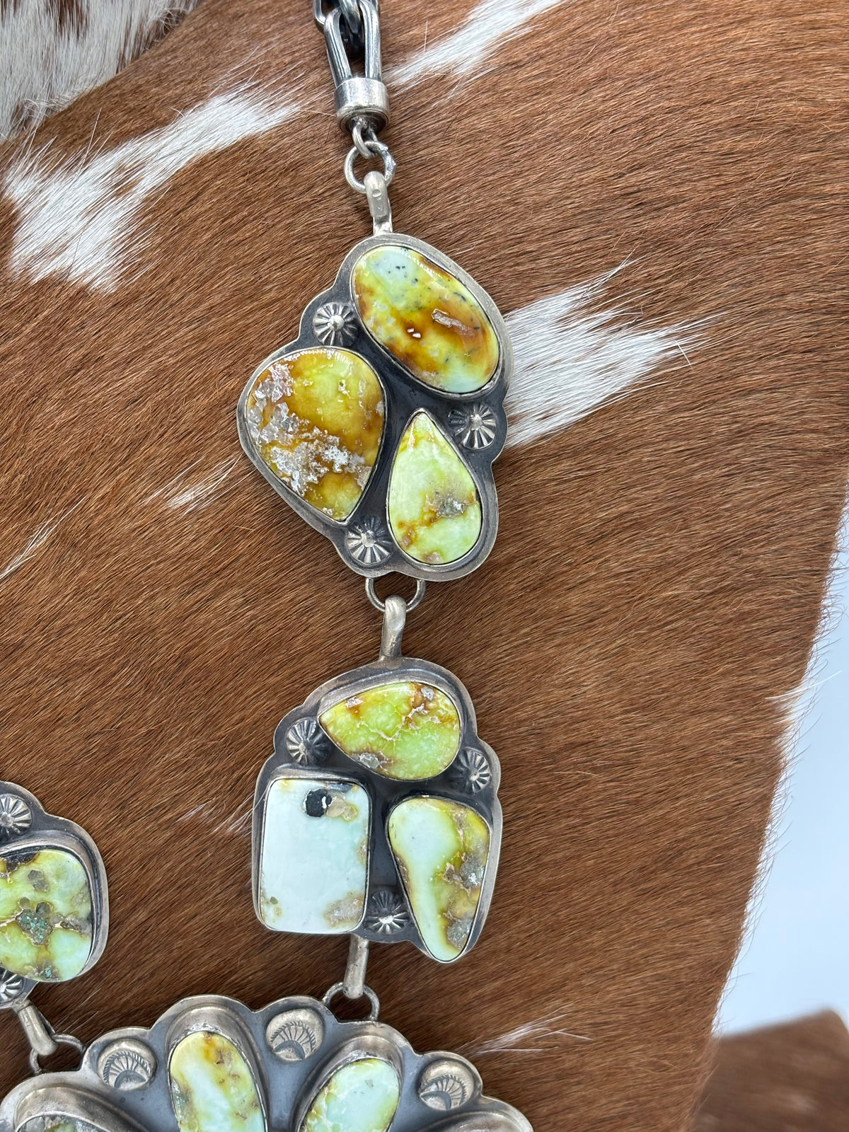 Palomino #1012-4 Squash Statement Necklace by Gabriel Jurardo