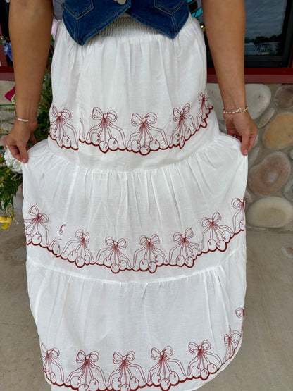The Cherry Cordial Skirt