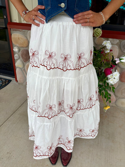The Cherry Cordial Skirt