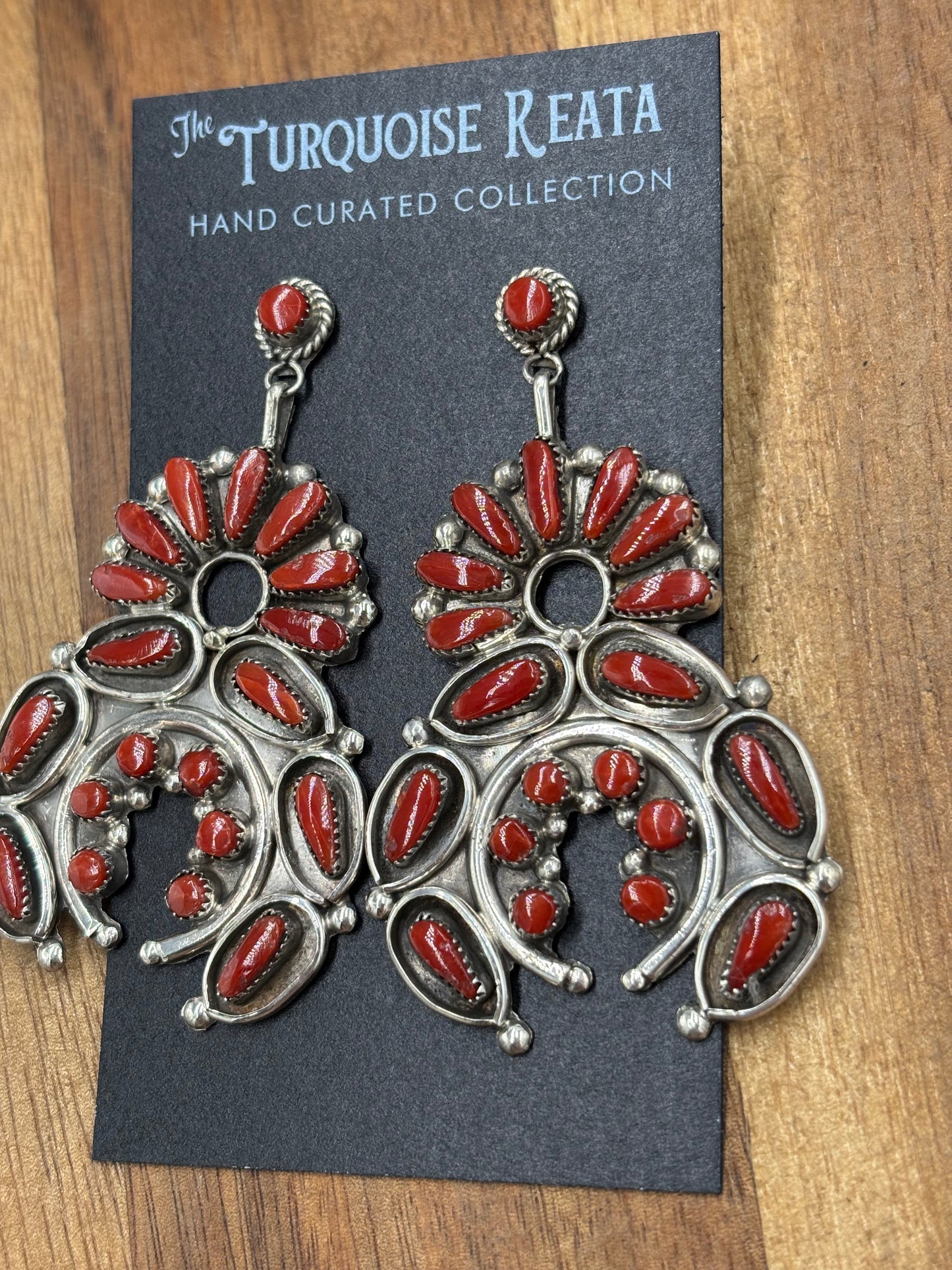 Coral Earrings