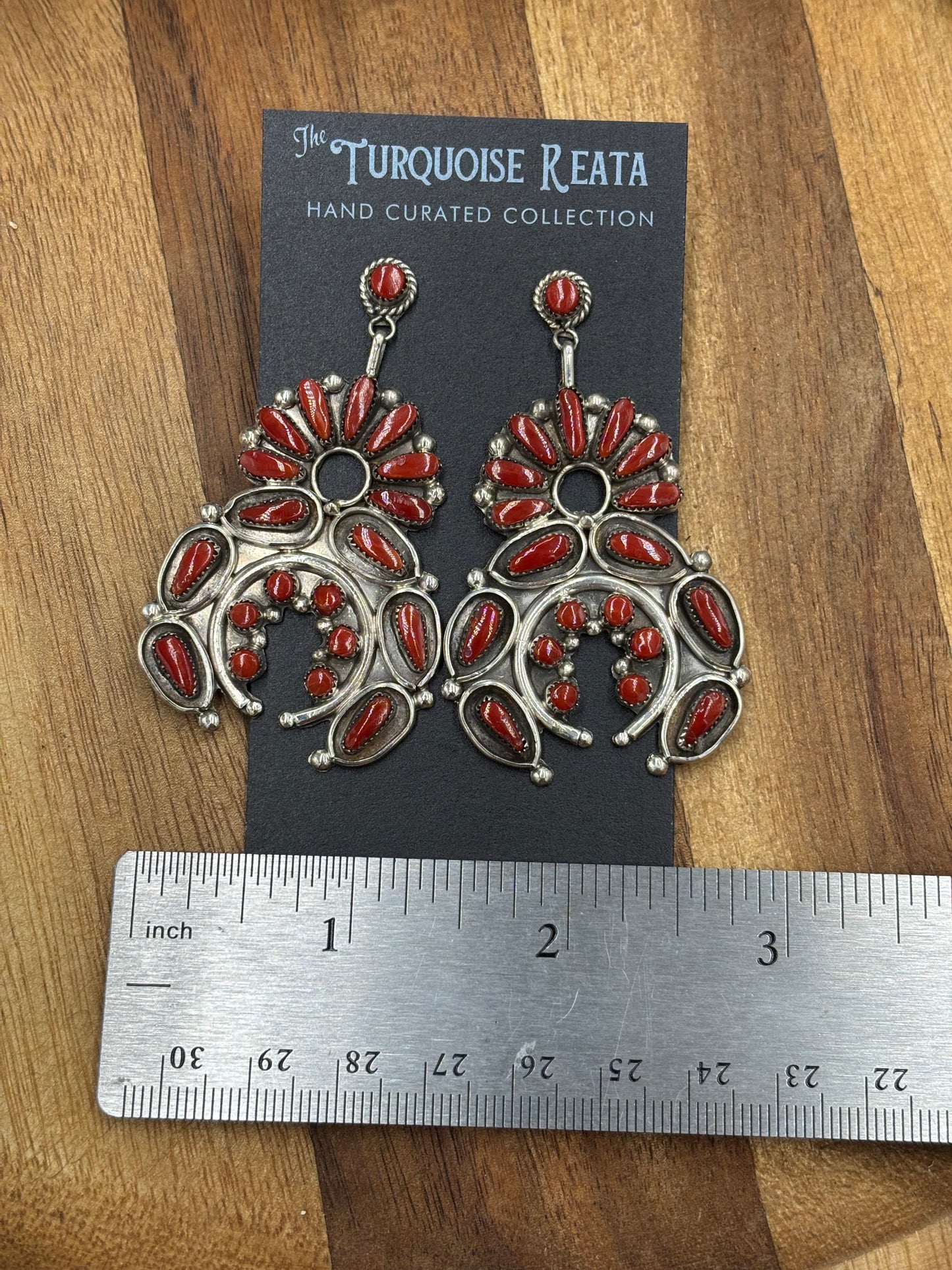 Coral Earrings